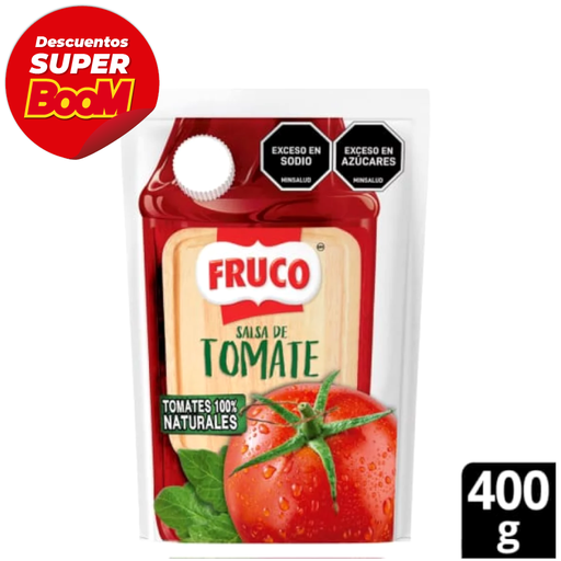[005975] Salsa Tomate Fruco Doypack 400Gr 