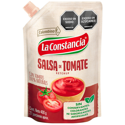 [001318] Salsa Tomate La Constancia 400Gr