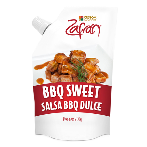 [048277] Salsa Zafrán Bbq Dulce 200Gr