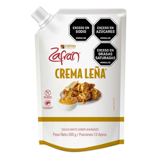 [051275] Salsa Zafrán Crema Leña Doypak 200Gr