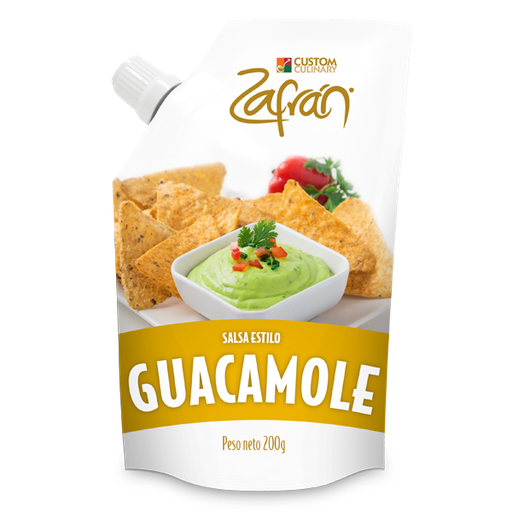 [048276] Salsa Zafrán Estilo Guacamole 200Gr