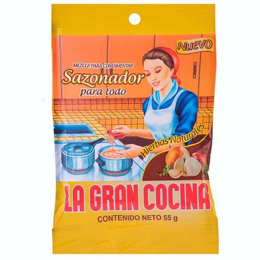 [016802] Sazonador La Gran Cocina 55Gr