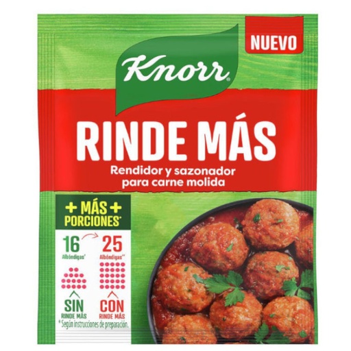 [052709] Sazonador Para Carne Molida Knorr  Rinde Mas 70Gr