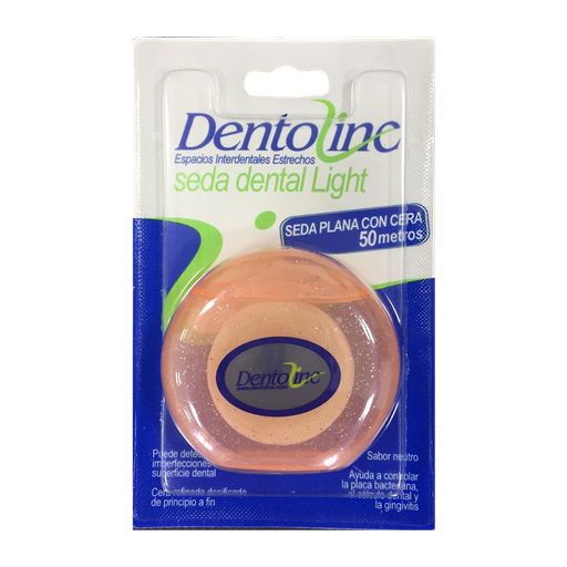 [052657] Seda Dental Light Dentoline Plana Con Cera 50M