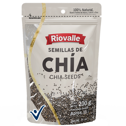 [045683] Semillas Chia Riovalle 200Gr