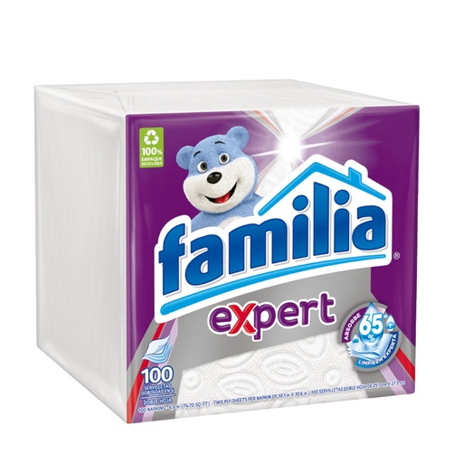 [037772] Servilletas Familia Acolchamax Expert 100 Unidades