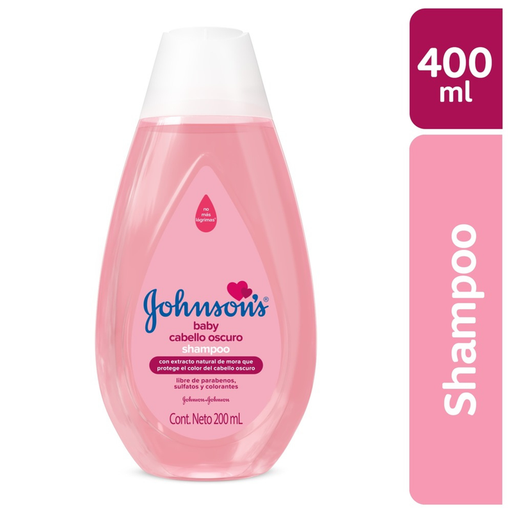 [050359] Shampoo Johnson's Baby Cabello Oscuro 400Ml