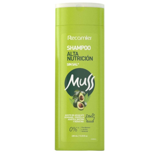[053434] Shampoo Muss Alta Nutrición 400Ml