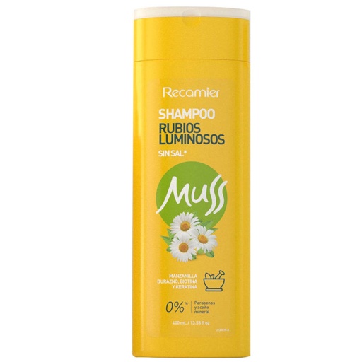 [053223] Shampoo Muss Rubio Luminoso 400Ml