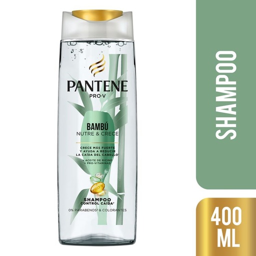 [052337] Shampoo Pantene Bambu Nutre & Crece 400Ml