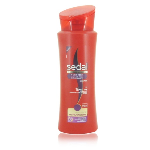 [018555] Shampoo Sedal Keratina Antioxidante 650Ml