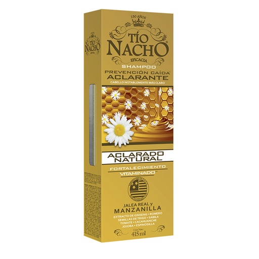 [018691] Shampoo Tio Nacho Aclarante Manzanilla 415Ml