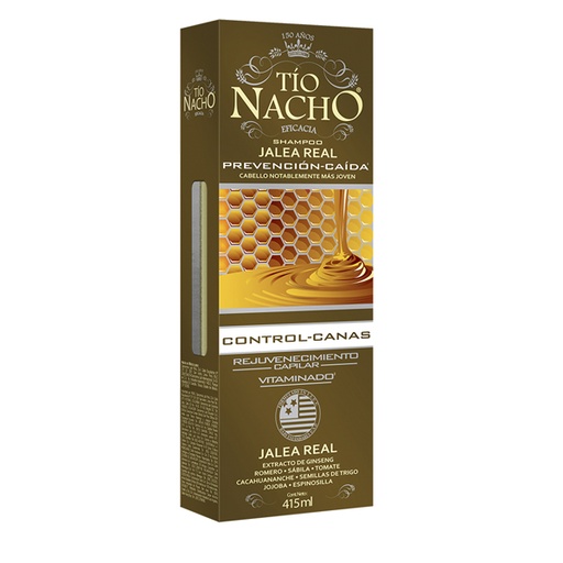 [018690] Shampoo Tio Nacho Jalea Real 415Ml