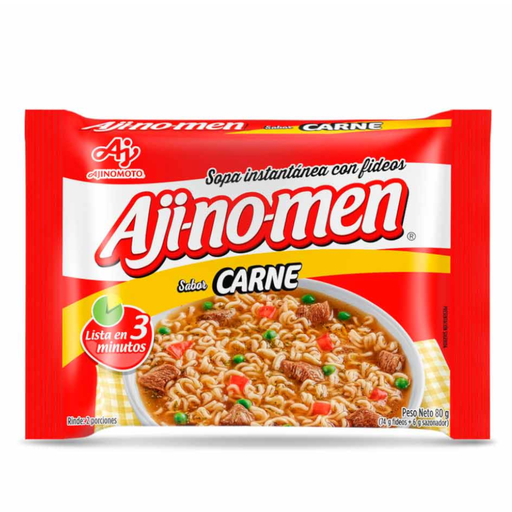 [041732] Sopa Fideos Ajinomen Carne 80Gr