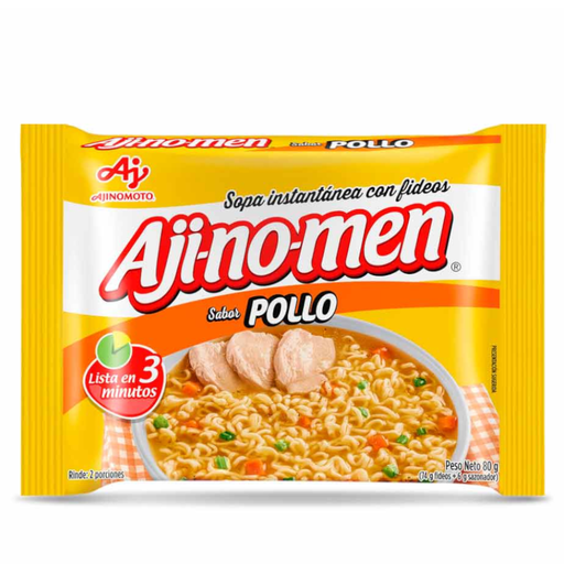[041730] Sopa Fideos Ajinomen Pollo 80Gr