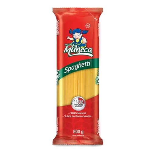 [002753] Spaghetti La Muñeca 500Gr