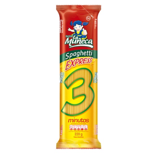 [043861] Spaghetti La Muñeca Express 220Gr