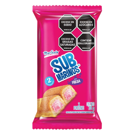 [005100] Submarinos Bimbo Fresa 70Gr