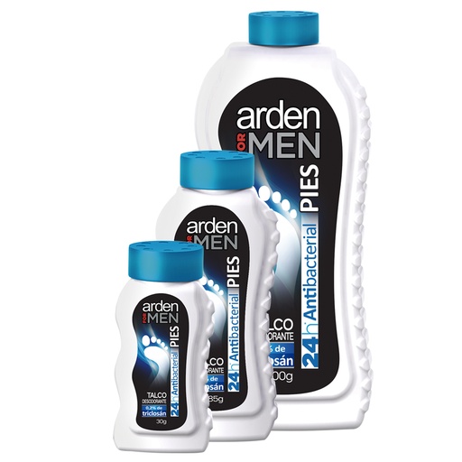 [018485] Talco Pies Arden For Men 300Gr+85Gr+30Gr Precio Especial