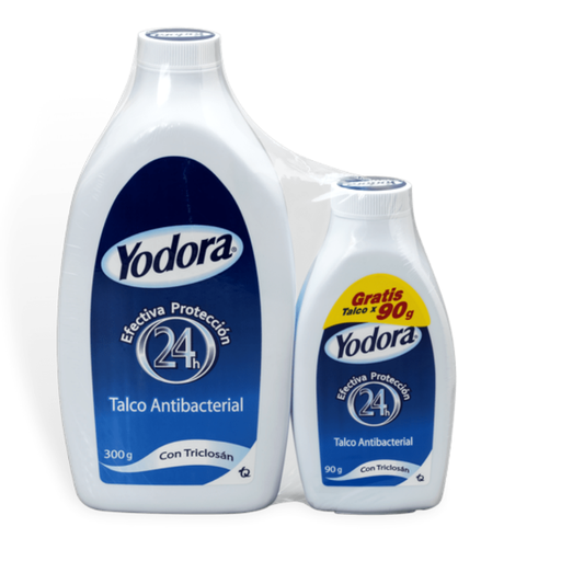 [004242] Talco Yodora 300Gr Gratis Talco 90Gr