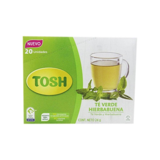 [050620] Te Verde Tosh Hierba Buena 24Gr
