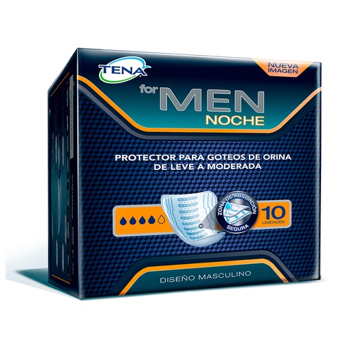 [017135] Tena Men Noche 10 Unidades
