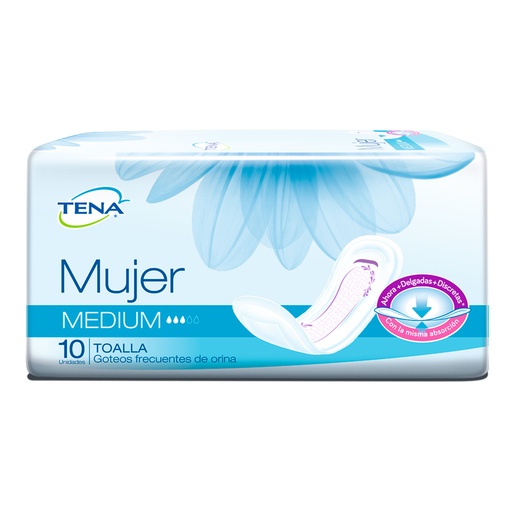 [017128] Tena Mujer Medium 10 Unidades
