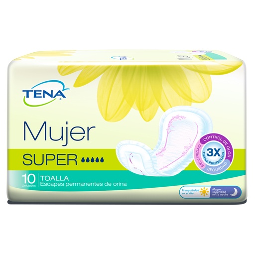 [017132] Tena Mujer Super 10 Unidades