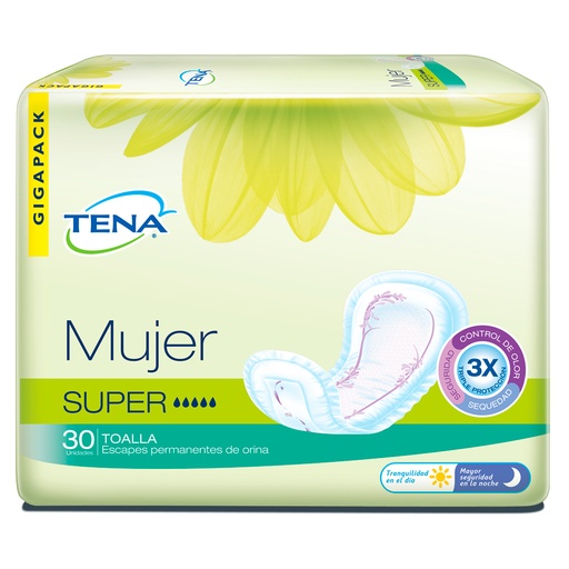 [017133] Tena Mujer Super Gigapack 30 Unidades
