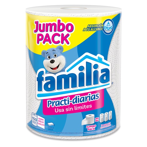 [049153] Toallas Cocina Familia Practi-Diarias Jumbo 1 Unidad