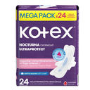 Toallas Higiénicas Kotex Nocturna 30 Unidades