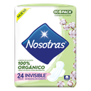 Toallas Higiénicas Nosotras Orgánico Invisible 24 Unidades