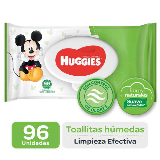 [018698] Toallitas Humedas Huggies 96 Unidades