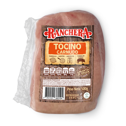 [053209] Tocino Carnudo Ranchera 500Gr