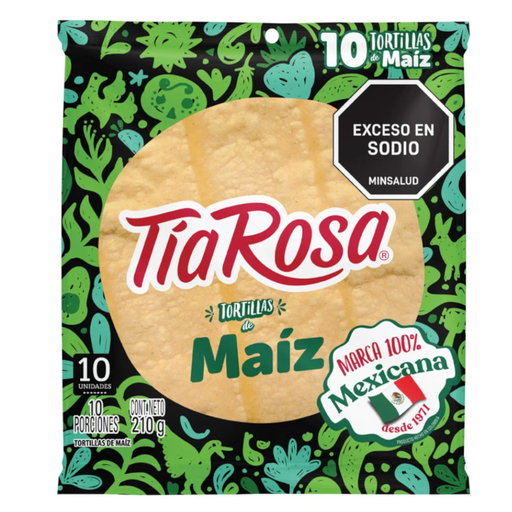 [041692] Tortillas Maiz Tia Rosa 10 Unidades 210Gr
