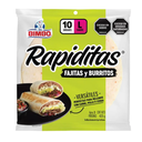 Tortillinas Fajitas Bimbo 10 Unidades 425Gr