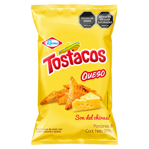 [018887] Tostacos Queso Ramo 200Gr
