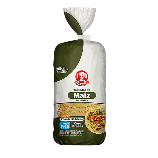 [019980] Tostadas De Maíz Susanita 100Gr