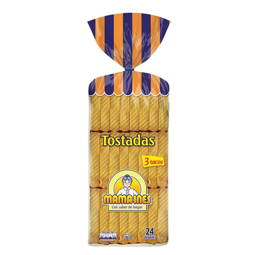 [019043] Tostadas Mama Ines Mantequilla Media Luna 280Gr