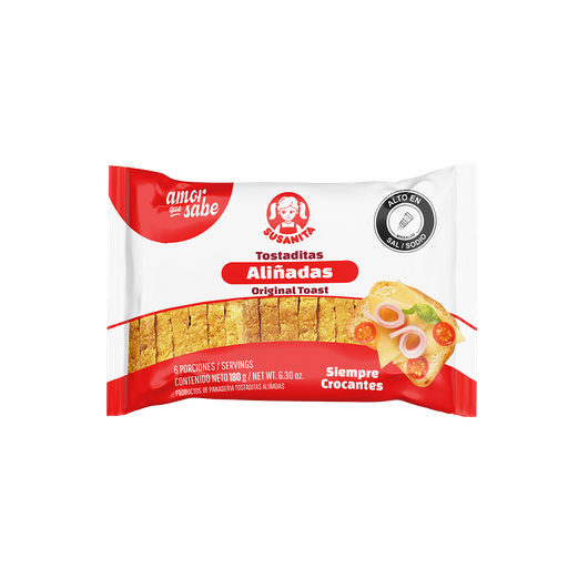 [005749] Tostaditas Aliñadas Susanita 180Gr