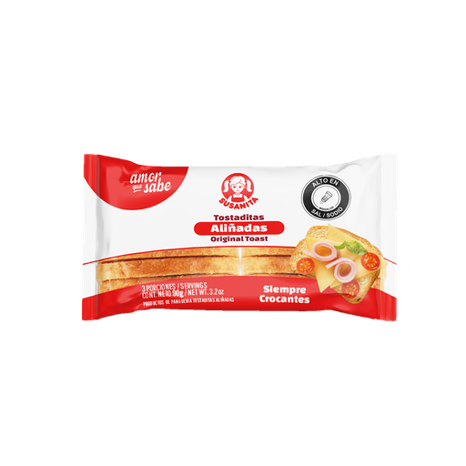 [005753] Tostaditas Aliñadas Susanita 90Gr