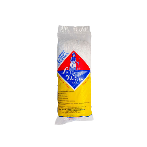 [050248] Trapera Microfibra Antibacterial Blanca La Negra Repuesto
