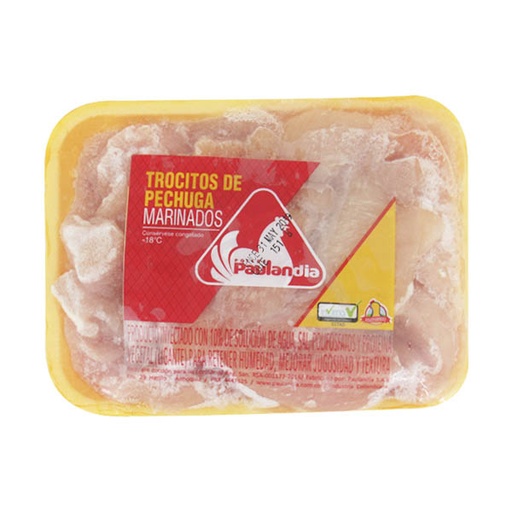 [047235] Trocitos De Pollo Paulandia En Bandeja
