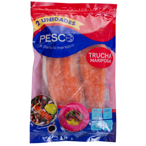 [017813] Trucha Mariposa Pesco (1 Bolsa - 463Gr Aprox)