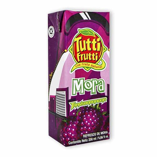 [002684] Tutti Frutti Mora Tetrapack 200Ml