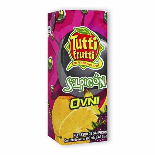 [002683] Tutti Frutti Salpicon Tetrapack 200Ml