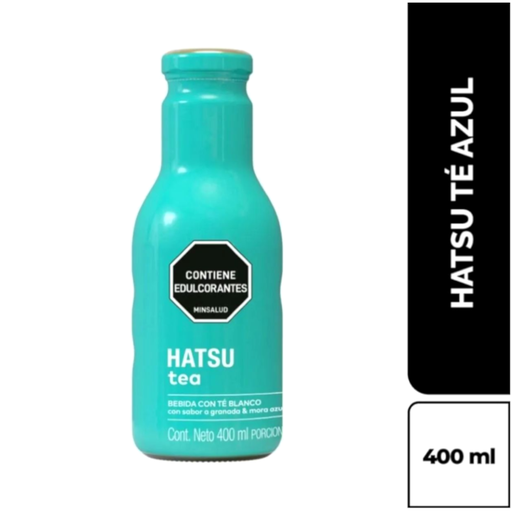 [015159] Té Hatsu Con Té Blanco Y Mora Azul 400Ml