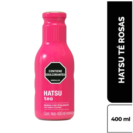 [013973] Té Hatsu Rosas & Lychee 400Ml