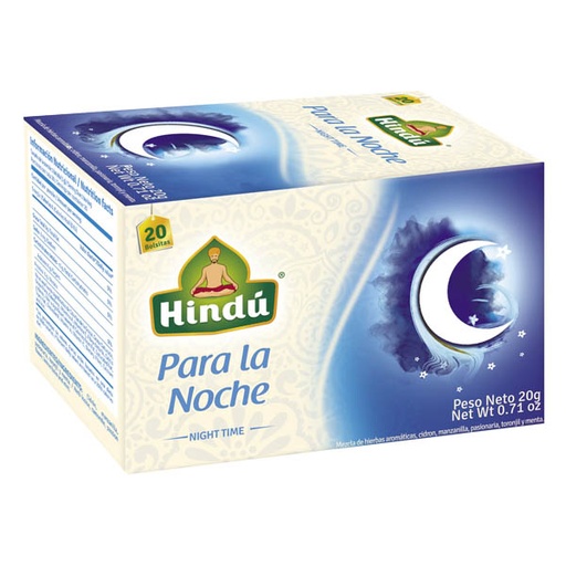 [003099] Té Hindú Descanso Natural 20 Unidades 20Gr