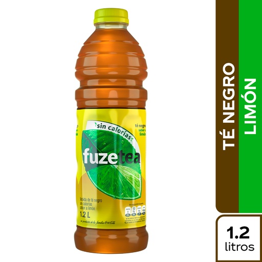 [013819] Té Liquido Fuze Tea Negro Limón 1200Ml